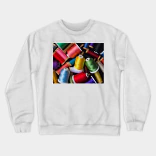 Spools of sewing thread Crewneck Sweatshirt